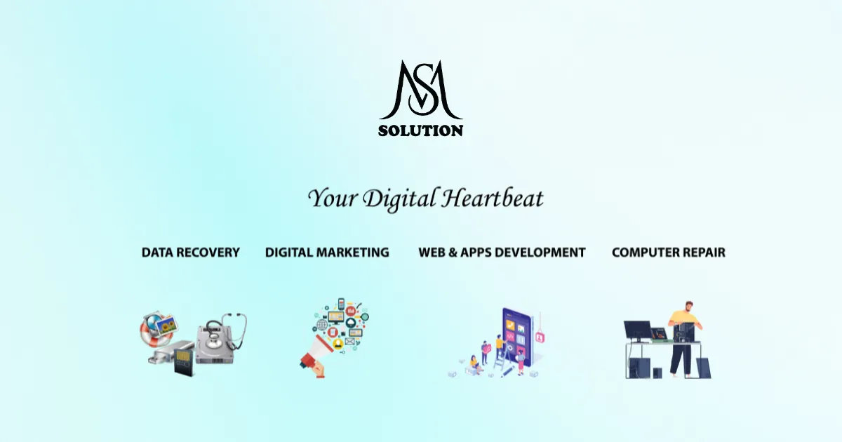 MS Solution | Data Recovery, Tech Repair & Digital Experts
